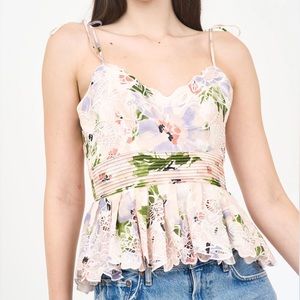 CHRISTY LYNN Ashton Top - Lilac Floral